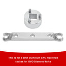 Lower Cap Removal Wrench. Tool for Rebuild of Saphire/Onyx/Diamond fork/DVO Fork