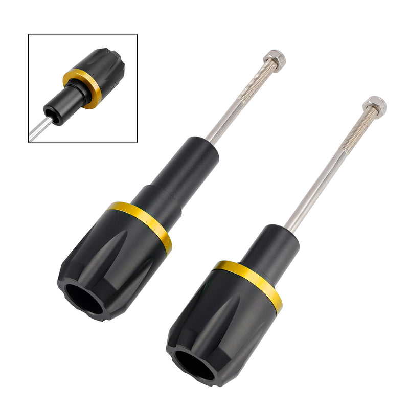 Crash Bobbin Protector Slider Aluminum Gold For Kawasaki Ninja 650 2017-2023
