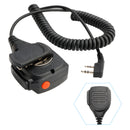 K-SM1602 Dual PTT Microphone Speaker For TK-220 TH-F6 RPV516A KG-UVD1P PX-666
