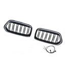 2018-2023 Fit BMW X2 Series F39 Black Front Bumper Grill Grille Double Slat