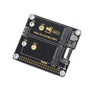 Raspberry Pi 5th Generation PCIe to Dual-Channel M.2 Hard Drive Expansion Board