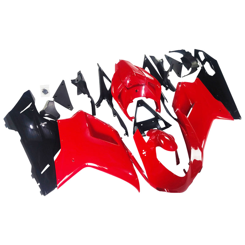 Ducati 1098/1198/848 2007-2012 Red & Black Bodywork Fairing ABS Injection Mold 8