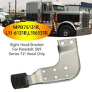Peterbilt 389 Series 131 Hood  Right Hood Brackets Set MPB75131L MPB75131R