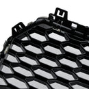 RS7 Style Honeycomb Front Bumper Grille Grill Fit Audi A7 C7 S7 2016-2018 Black