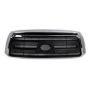 2010-2013 Fit Toyota Tundra Matte Black Chrome Front Bumper Grill Grille