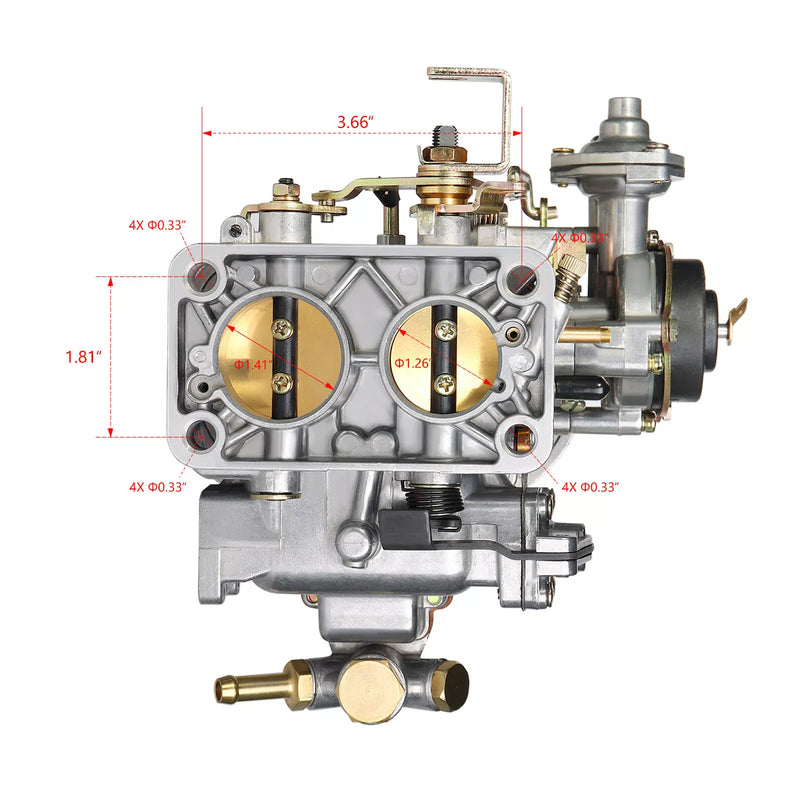 Weber 32/36 DGV DGEV DGAV 2 Barrel Carburetor 22680 For Toyota For Nissan