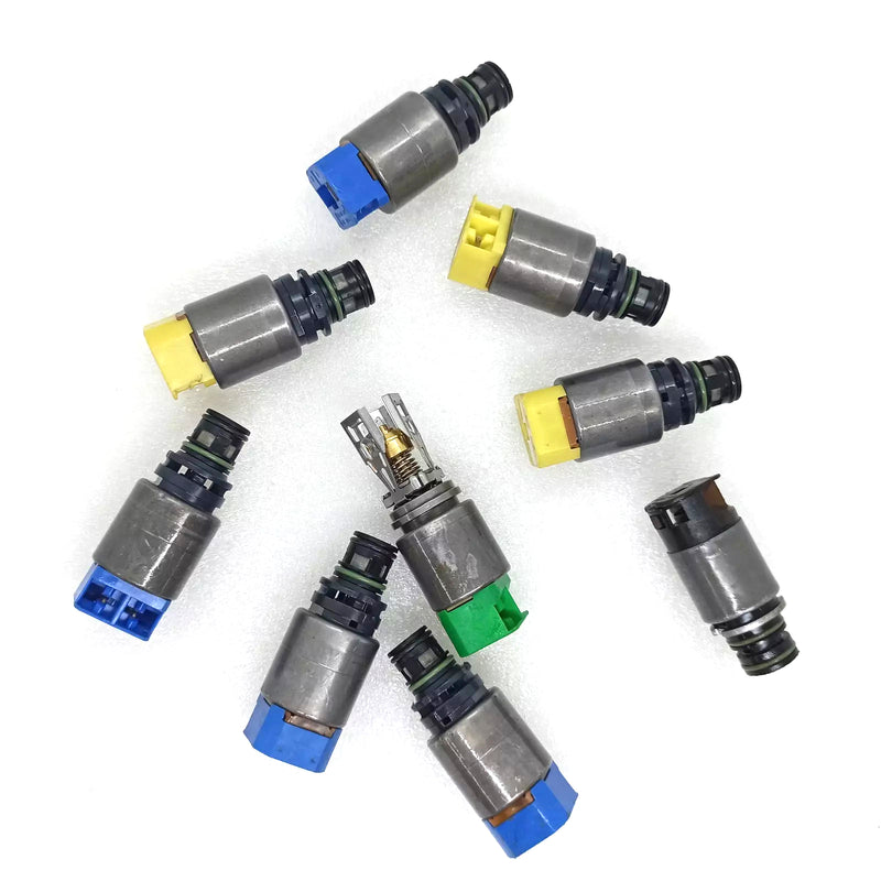 9pcs 8HP50 8-Speed Automatic Transmission Solenoid For BMW Dodge Jeep Alfa Romeo