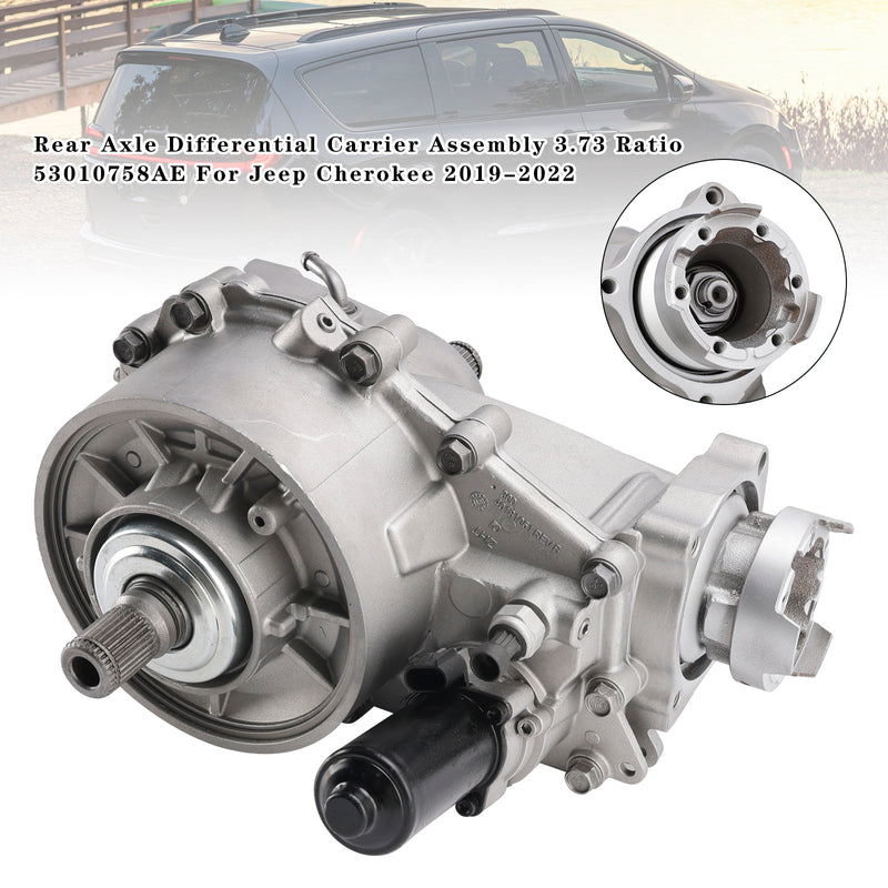 Rear Axle Differential Carrier Assembly 3.73 Ratio For Jeep Cherokee 2019-2022