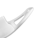 Steering Wheel Paddle Shifter Extension For Ford Explorer 13-19 Aluminium Silver