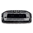 Audi A3 8V 2017-2019 RS3 Style Honeycomb Mesh Front Bumper Grille  Black