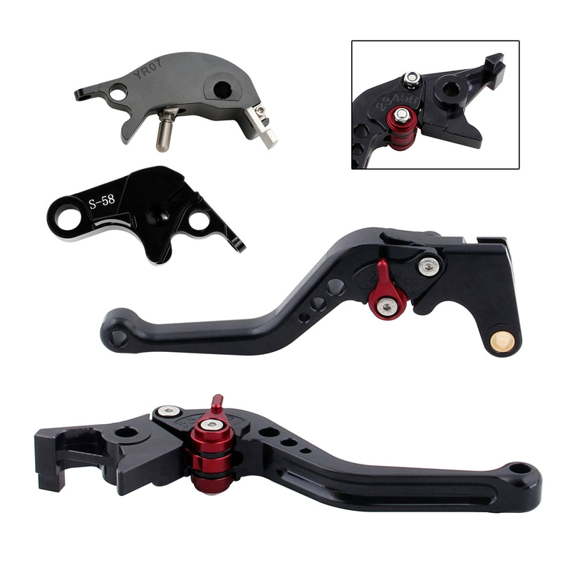 NEW Short Clutch Brake Lever fit for YAMAHA YZF R7 MT-10/SP FZ-10/SP 2022-23