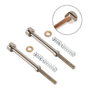 2X Carburetor Rebuild Kit Idle Screw Spark Plug fit for 90-06 Big Twin 27006-88