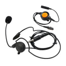 7.1-C7 Rear Mount Big Plug Tactical Headset For Hytera PD780/700/788/782 PT580H
