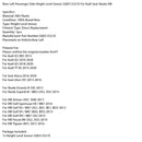 Rear Left Passenger Side Height Level Sensor 5Q0512521E For Audi Seat Skoda VW