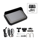 Wireless Gps Carplay 1080P Recorder 7" Universal For Scooter Motorcycles