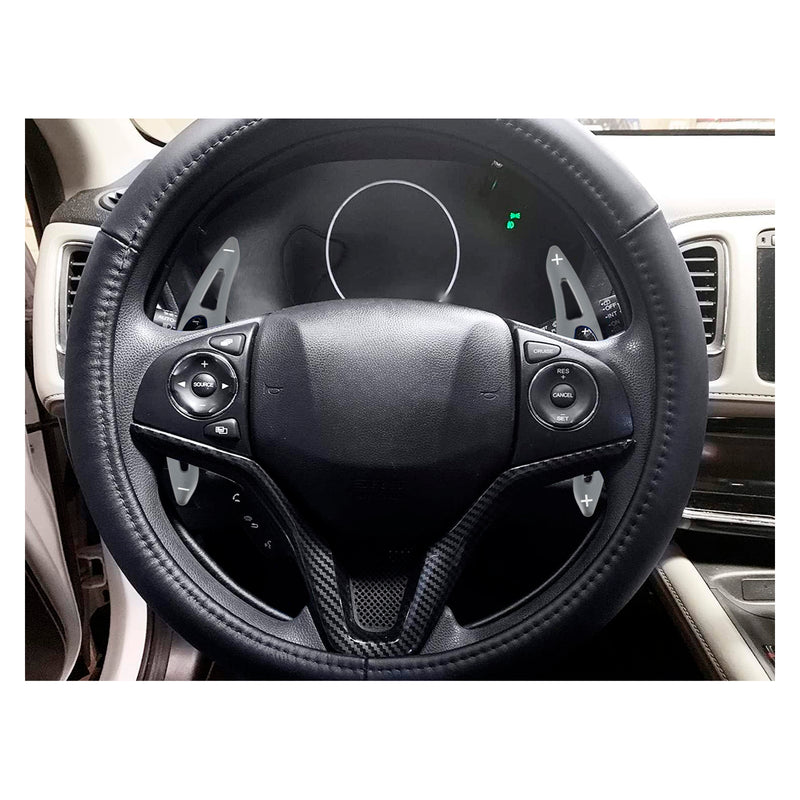 Steering Wheel Paddle Shifter Extension For Honda FIT VEZEL HRV Aluminium Grey