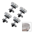 4X Saddlebag Safety Bolt Kit Anti-Theft Bolt For Road King Street Road Glide