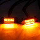 Clear Lens Amber Light Front Grille LED Light Kit Fit Toyota Tacoma 2016-2023