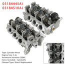 Brand New Left+Right Cylinder Head 05184445AI AJ For Dodge Chrysler Jeep 3.6L