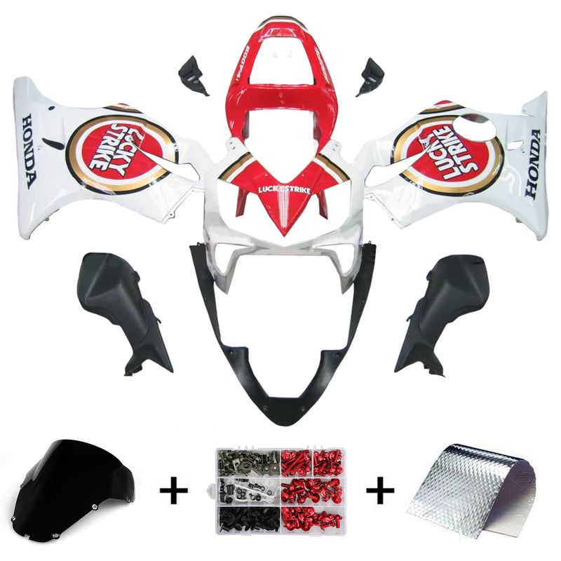 Amotopart Honda CBR600 F4i 2001-2003 Fairing Kit Bodywork Plastic ABS