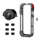 Utility Frame Case Cage for Insta360 X5 Protective Case Silicone Lens Cap Guard