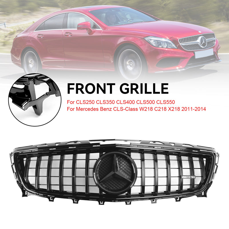 Front Grill Grille Fit Mercedes-Benz W218 CLS ClS350/500/550 2011-2014 GT