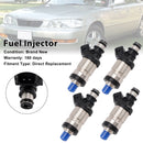 4PCS Fuel Injector 06164-P72-010 Fit Acura Integra TL GS GS-R LS RS 1996-2001