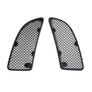 2x Front Hood Vent Grille Cover For Mercedes R171 SLK280 SLK300 SLK350 2005-2011