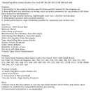 Spark Plug Wire Looms Holders For Ford SBF V8 289 302 351W 390 429 460