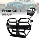 CSL Style Front Bumper Grill Grille Fit BMW M3 G80 M4 G82 2021-2026 Gloss Black