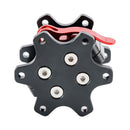 70mm Steering Wheel Quick Release Hub Adapter For Thrustmaster/Logitech Black