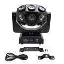 180W Moving Head 18 LED Rotating Beam DMX Stage Light RGBW DJ Disco Party Effect