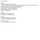 16450-MCJ-752 Fuel Injectors For Honda CBR900RR 02-03 CBR954RR 02-06 RVT1000R