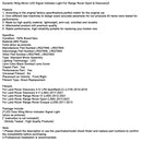 2Pcs Dynamic Wing Mirror LED Signal Indicator Light For Range Rover Sport