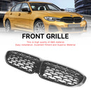 BMW 3 Series G20 2019-2022 Diamond Black Kidney Grille Grill 51138072085