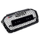 Audi A3 8V 2017-2019 RS3 Style Honeycomb Mesh Front Bumper Grille  Black