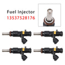 4Pcs Fuel Injector For Mini Cooper R55 R56 Peugeot 207/208 1.6 06-12 13537528176