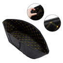 Trunk Inner Protector Seat Bucket Liner Pad Pu Brown For Vespa Gts 300 Gts300 Brown