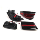 L&R Red LED Tail Lights Rear Lamp Assembly For BMW 5 Series G30 G38 2018-2020