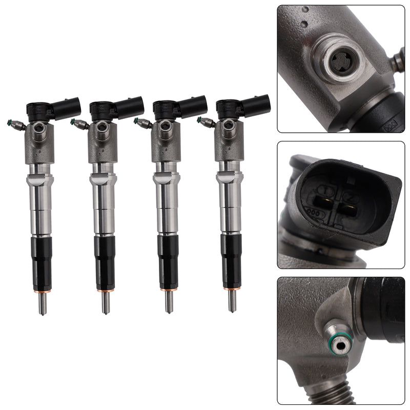 4PCS Fuel Injector GK2Q-9K546-AC Fit Ford Transit Tourneo Focus 2.0 VDO 2143478