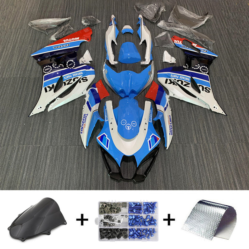 Amotopart Suzuki GSXR1000 2017-2023 K17 Fairing Kit Bodywork Plastic ABS