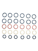 6PCS Fuel Injectors Seal O-Ring Kit Fit Caterpillar C7 Fit CAT C7 External