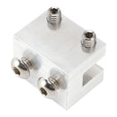 45 Degree Watermelon Light Mount Frame Bracket Angled Clamp Stainless Steel