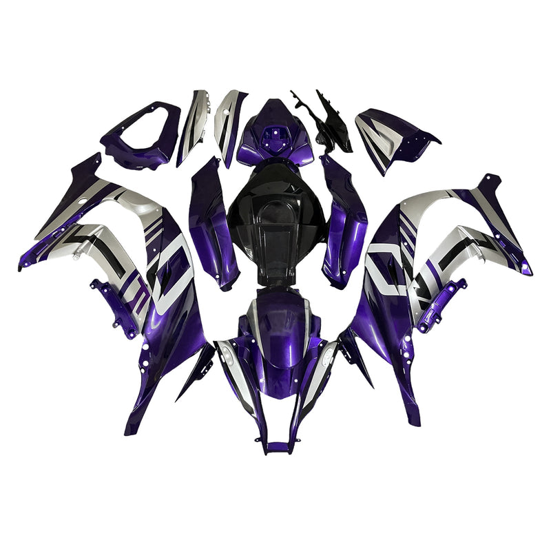 Injection Fairing Kit Bodywork Plastic ABS fit For Kawasaki ZX10R 2011-2015