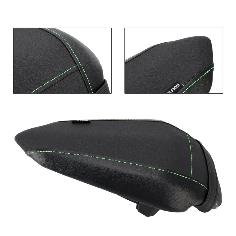 Rear Passenger Seat Cushion Pillion Flat Blackb For Kawasaki Ninja Z 500 24-25 BlackB
