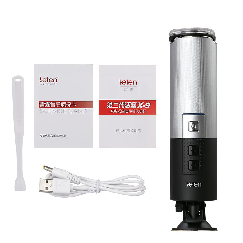 Sex Toys Leten X9  Piston Electric Masturbator Automatic Pussy Cup Vibrator
