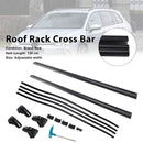 120CM Universal Aluminium Car Roof Rack Luggage Carrier Cross Bar Rail Lockable
