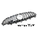 Chrome Front Bumper Grille Grill Fit Mercedes CLS C257 W257 Coupe 2018-2024