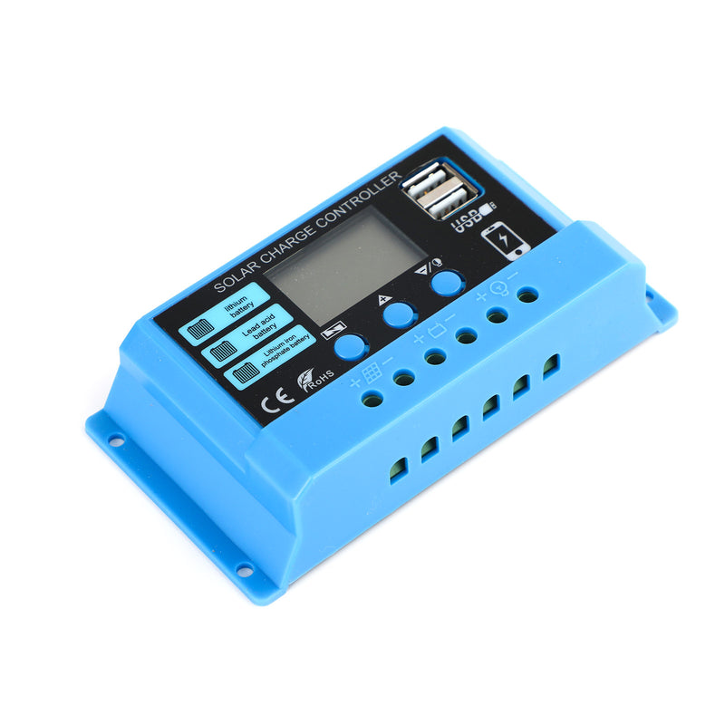 PWM 20A Solar Charge Controller PV Regulator For Lifepo4 Lithium Lead Acid Gel