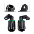 Cnc Anti-Crash Frame Sliders Protector Green For Kawasaki Zx-6R Zx 6R 2024-2025